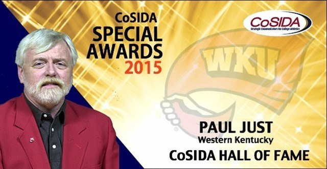 Special Awards Salute: Paul Just (Western Kentucky), CoSIDA Hall of Fame